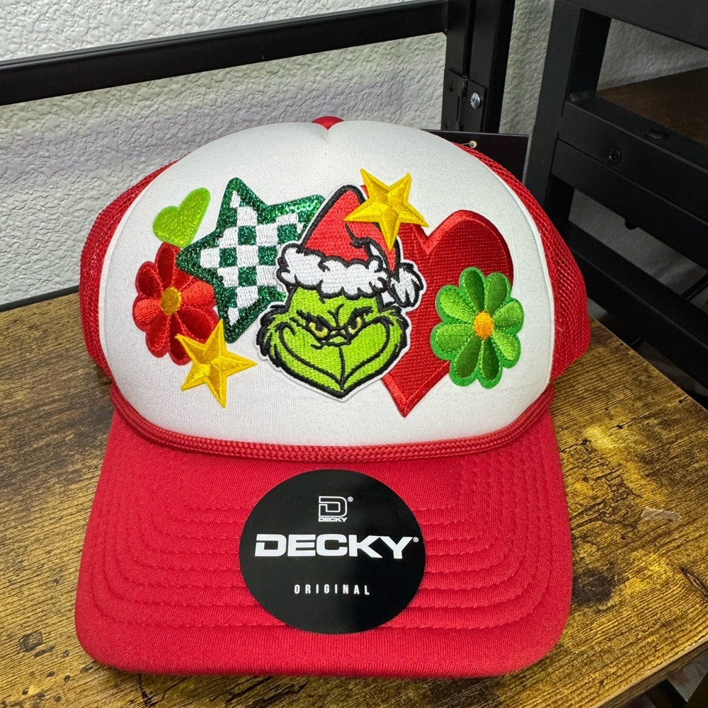 Grinch Foam Trucker Hat